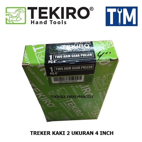 TEKIRO Treker Kaki 2 ukuran 4 INCH / Two Arm Gear Puller 4&quot;