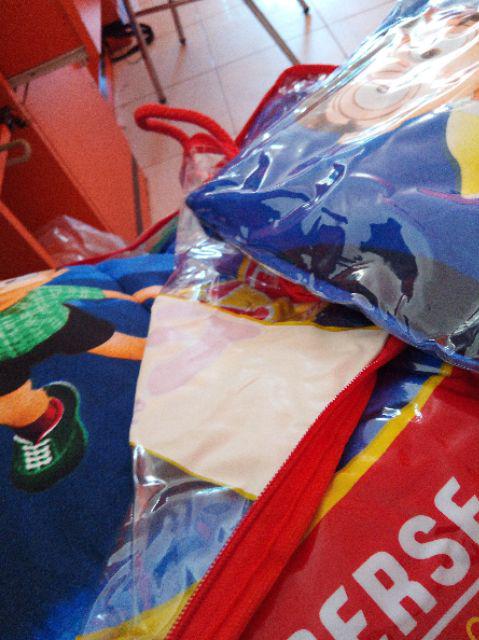 Fata - Bed Cover Set Motif New Doraemon Ukuran 120x200