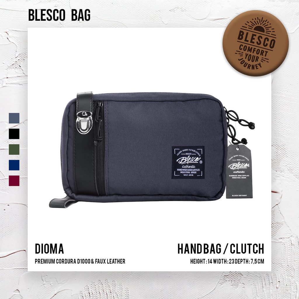 Dompet Panjang Premium Blesco Dioma Grey