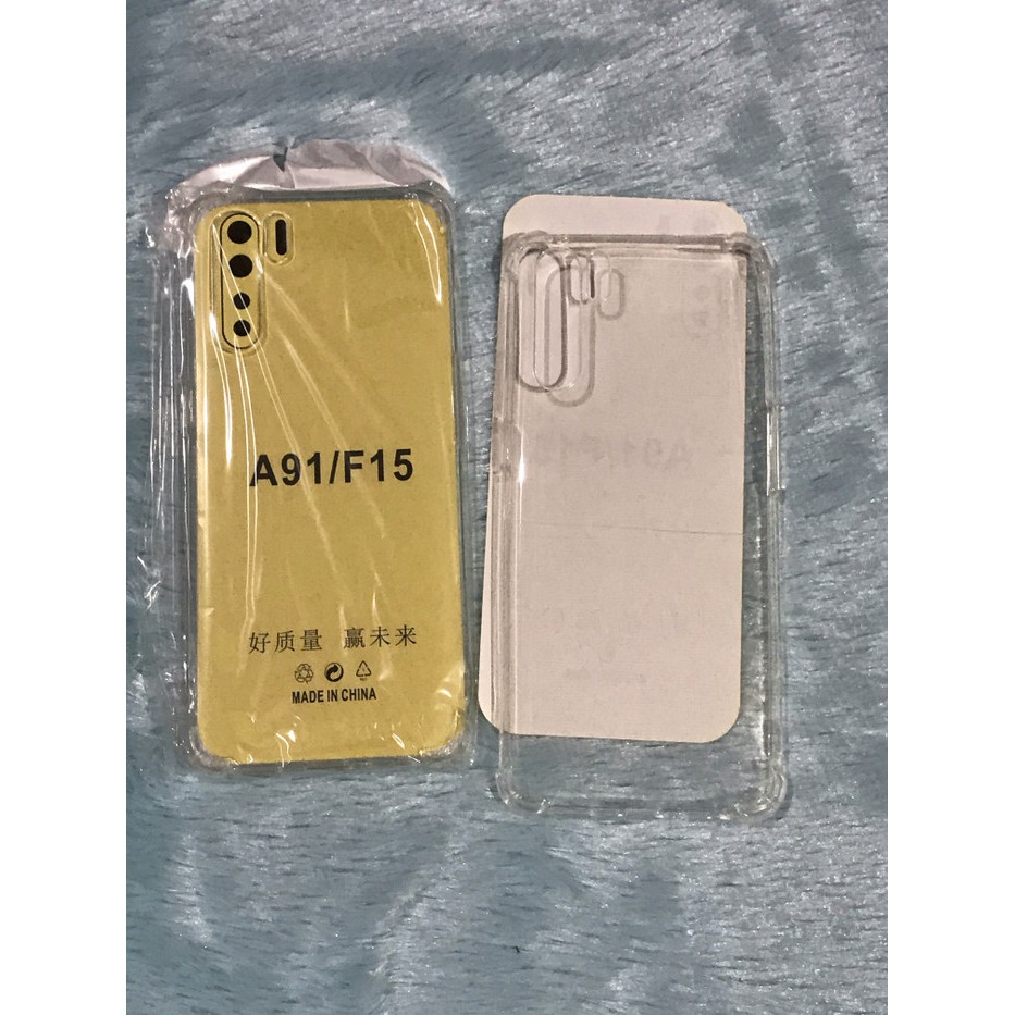 Anti crack case bening shock proof untuk oppo F15 - A91 - Reno3