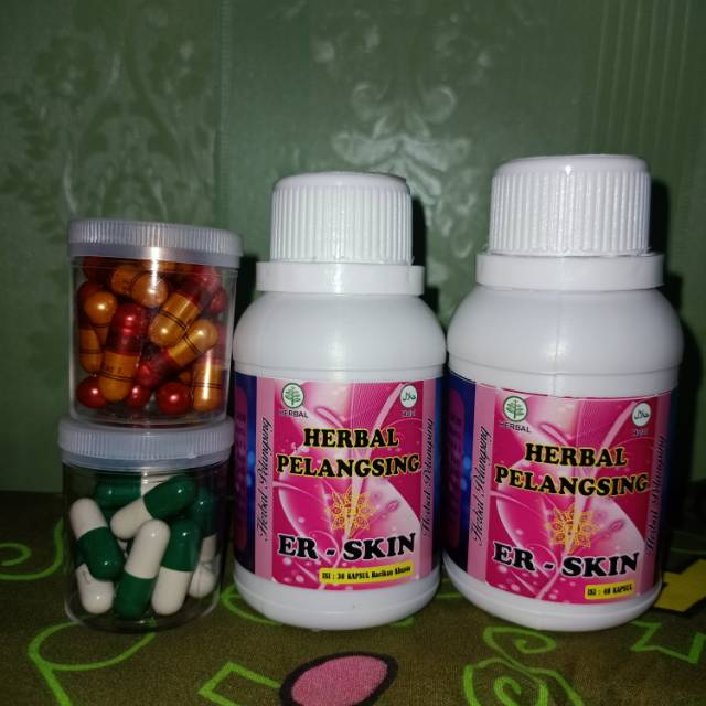 Herbal.Pelangsing Erskin ori