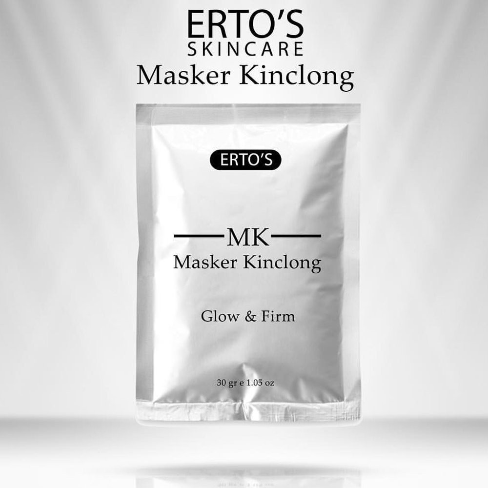 TERBARU 2019.  ERTOS MK Masker Kinclong - Masker Pencerah Wajah - ERTOS Skincare