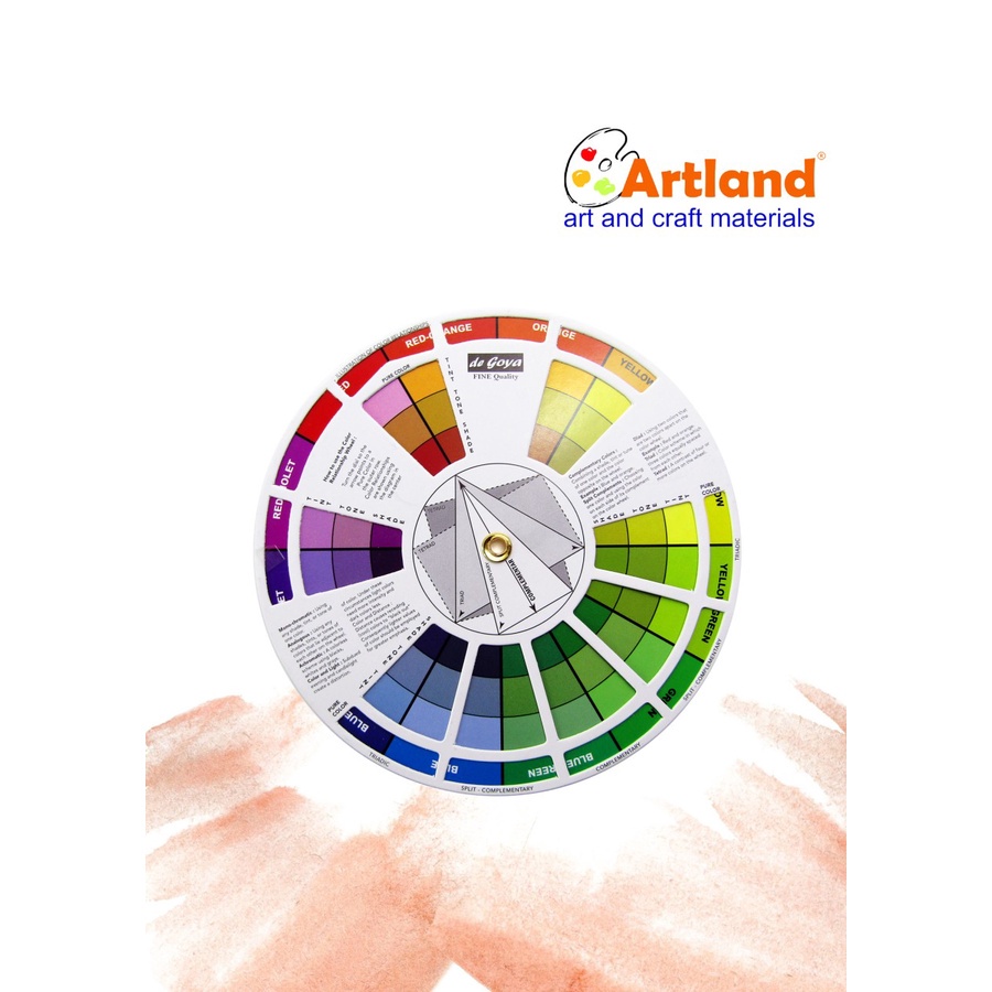 

De Goya Color Wheel 21cm – Roda Warna untuk Seniman & Desainer