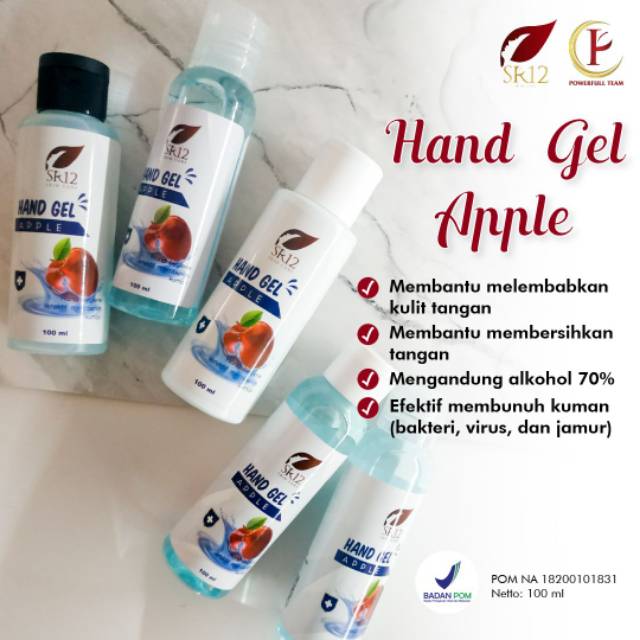 Hand Sanitizer Gel Antiseptic Hygiene Efektif Membunuh Kuman Pembersih Tangan dan Pelembut Telapak Tangan