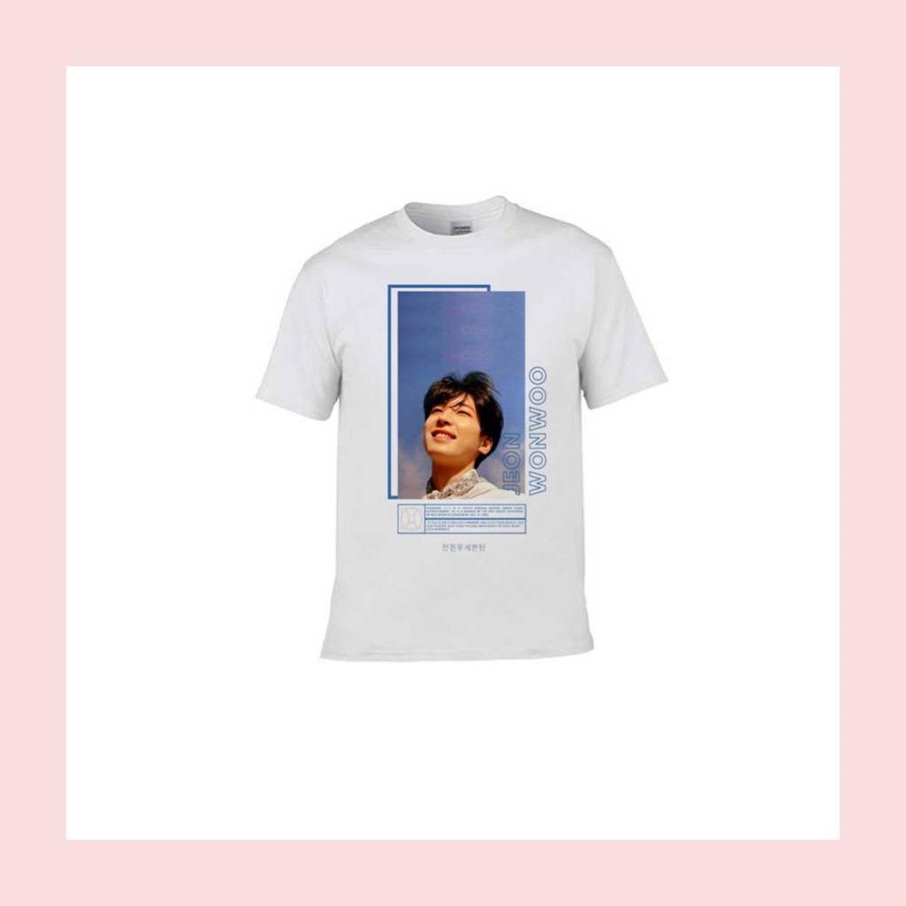 BAJU KAOS BIO SEVENTEEN JEON WONWOO