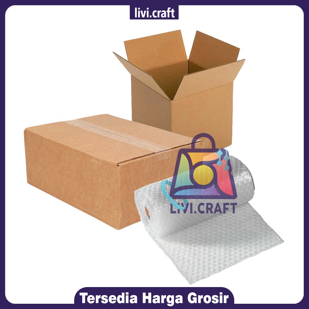 

Tambahan Bubble Wrap / Kardus Pengemasan