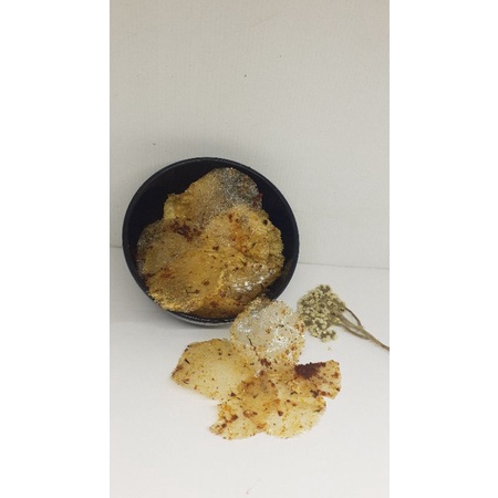 

(viral) keripik kaca/keripik beling pedas daun jeruk 20gr