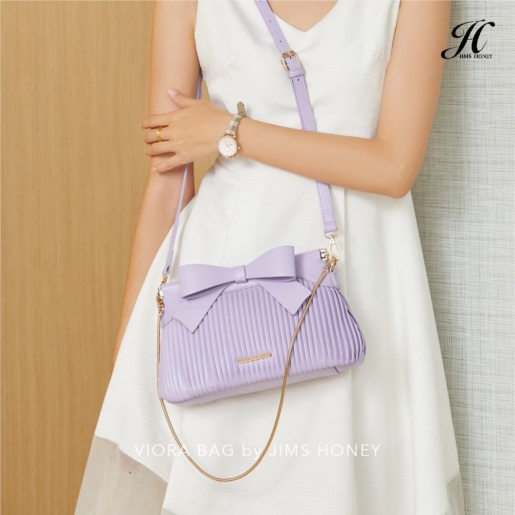 Jims Honey Viora Bag Tas Selempang Bahu Wanita Fashion Korea Import Sling Pesta Casual Cewek JH