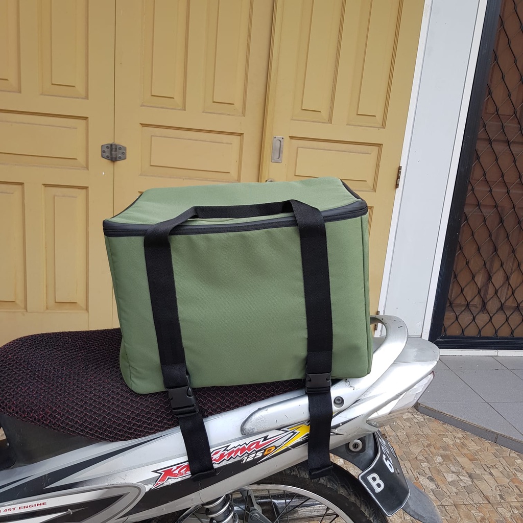 Gadiel Tas Delivery Bag Motor Anti Badai Waterproof Gofood Grabfood Besar