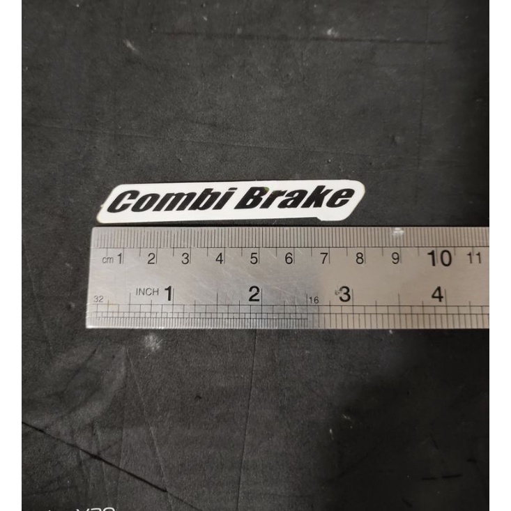 stiker sticker combi brake