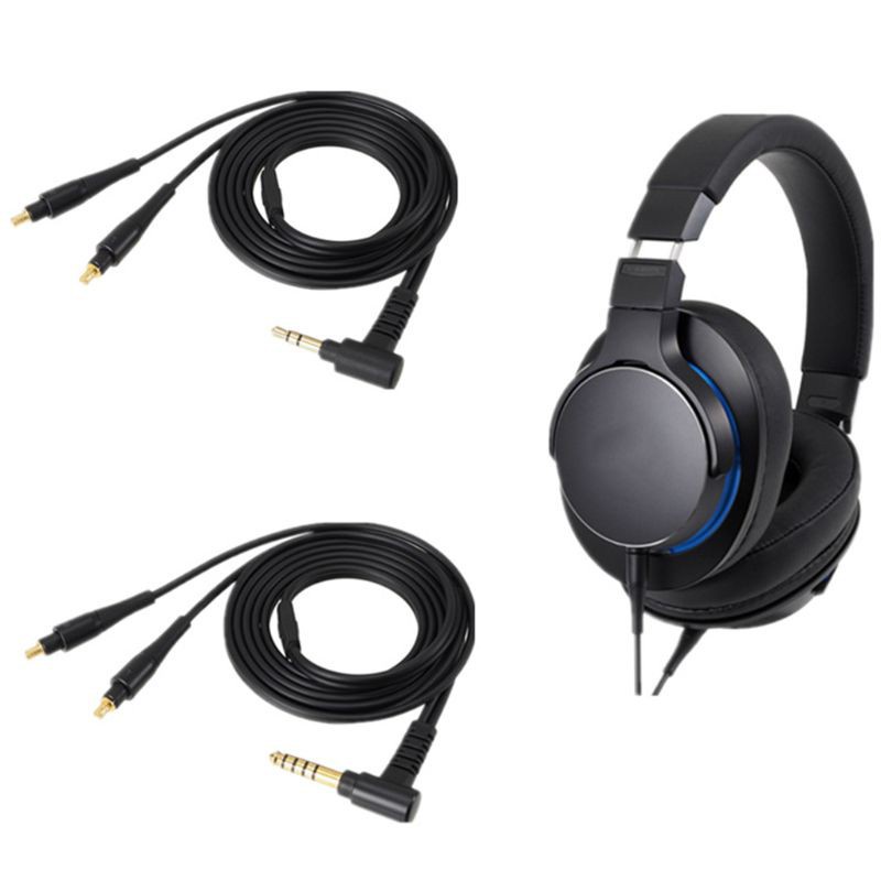 Cre Kabel Headphone Pengganti 3.5mm / 4.4mm A2Dc Untuk Ath-Sr9 Es770H Es750 Esw950 Esw990H Adx5000 Msr7B