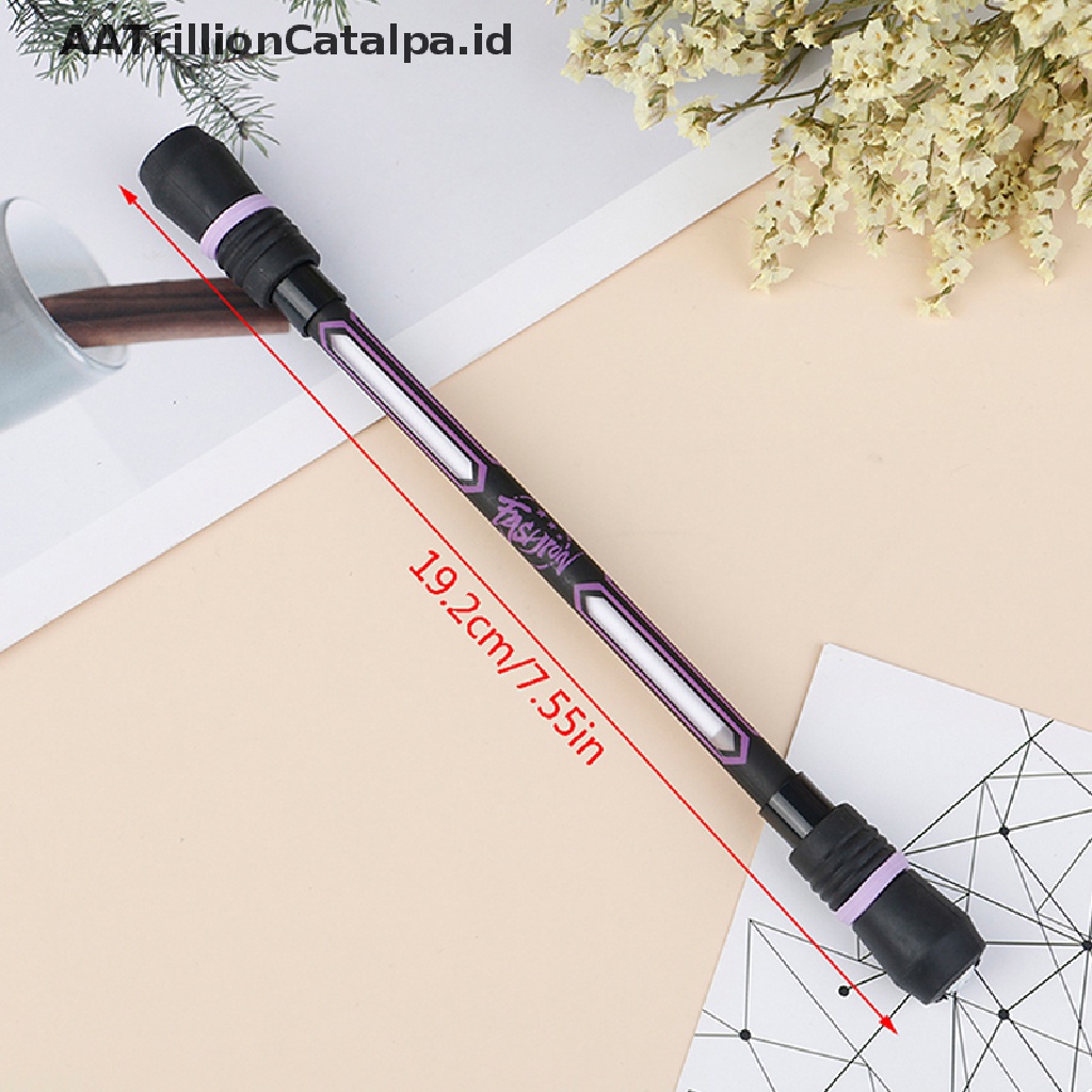 (AATrillionCatalpa) Pen Spiner Bahan Plastik Anti Stress