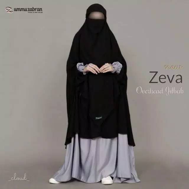 Overhead Zeva by Ummu zabran cloud /  gamis murah / overhead murah