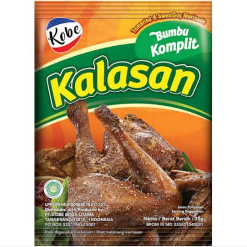 

Kobe Bumbu Ayam Kalasan 35 Gram