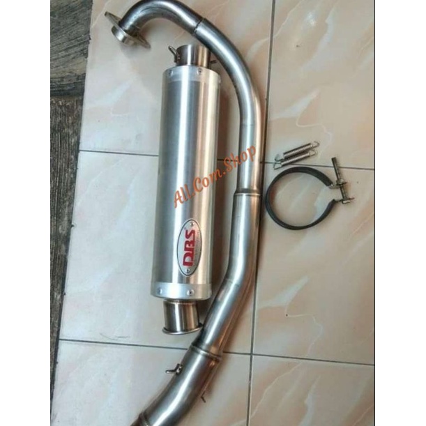 (NEW.) KNALPOT DBS Kws type Ss OLD BENDDING Satria Fu Carbu, dll Ready