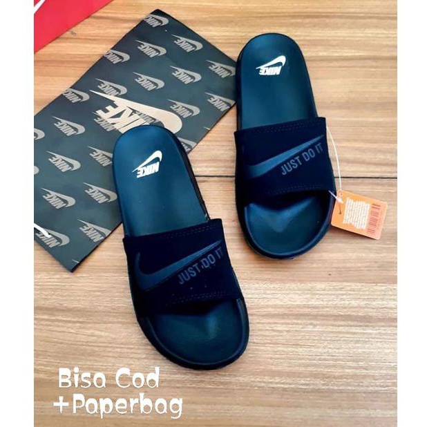 Sandal Nike Pria sandal Slide Pria  sandal Nike+Paperbag