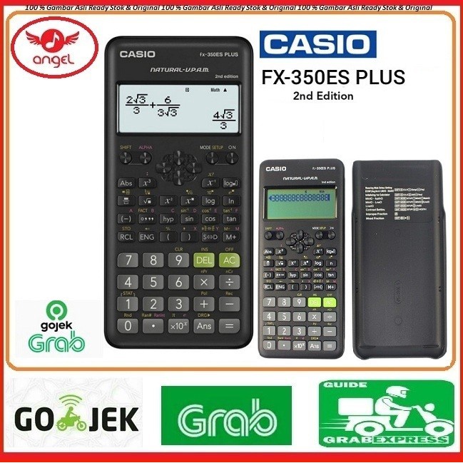 

Kalkulator Casio Fx 350 Es Plus Scientific / Calculato Sekolah Kuliah