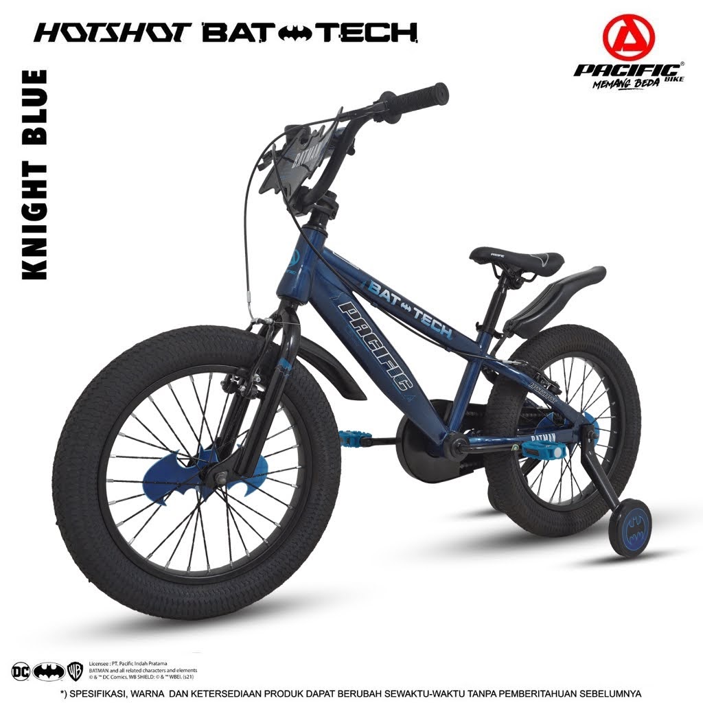 Sepeda Anak Pacific BMX HOTSHOT BAT TECH 18 Inch Garansi SNI-3