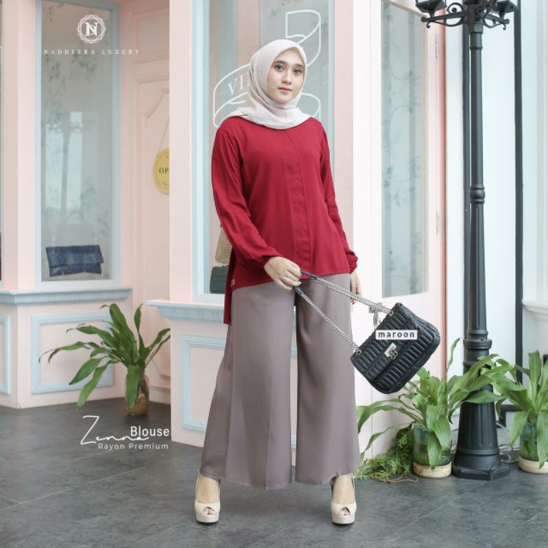 ZENNA BLOUSE NADHERA LUXURY ORI/BLOUSE WANITA