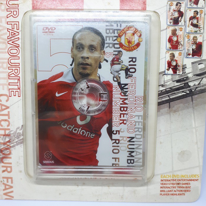 DVD cardz Manchester United 2006 collection Rio Ferdinand