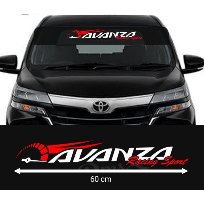 Stiker Kaca Depan Mobil all Avanza Stiker Cutting