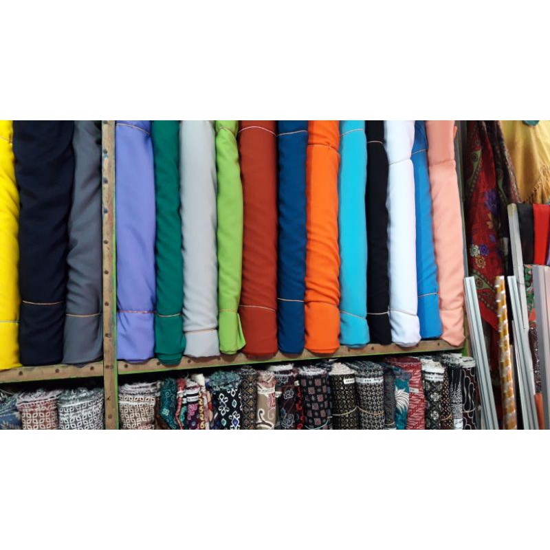 COD Kain Tessa  Febiola Kain Polos Kain Murah Kain Tebal Kain Gamis Kain Celana Kain Baju seragam