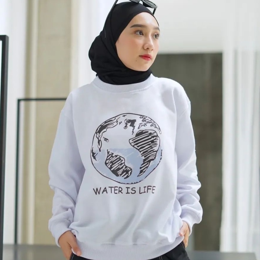 Pro - Water Is Life Sweater - Sweater Hoodie Unisex Terbaru