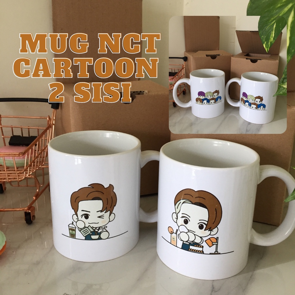 MUG NCT CAFE 7 DREAM / GELAS CAFE 7 DREAM / MUG NCT / CAFE 7 DREAM