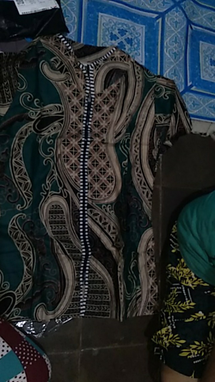 Atasan Batik Blouse Seragam Batik Solo Batik Kantor Baju Batik Wanita Bd 054