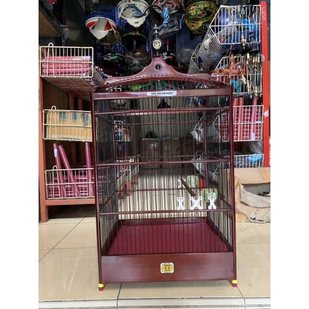 SANGKAR KANDANG KOTAK ORIQ JAYA COKLAT NO 1 ,2 DAN 3