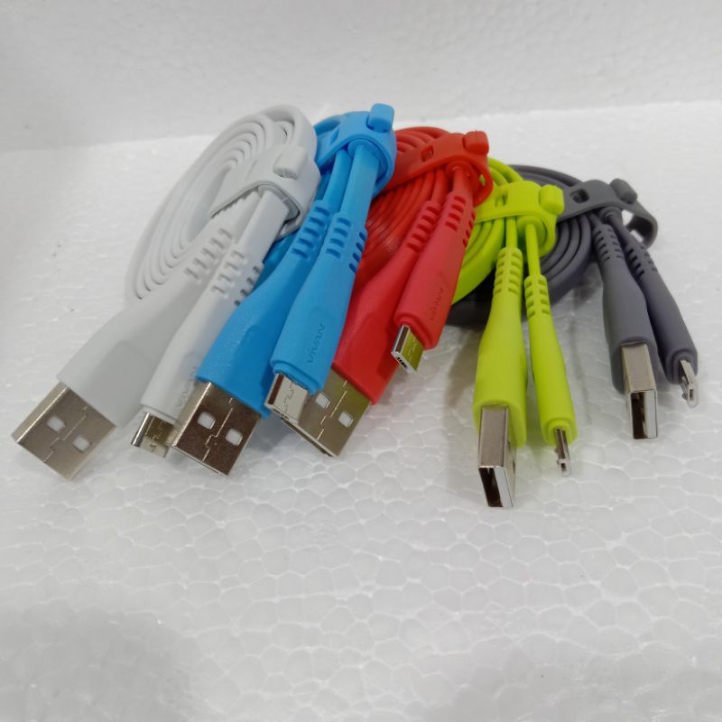 KABEL DATA VIVAN MICRO USB 2.1A CSM100S FAST CHARGING