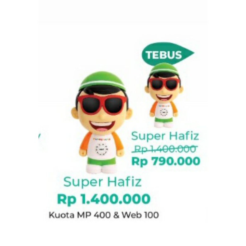 Promo Super Hafiz Tebus Super Hafiz