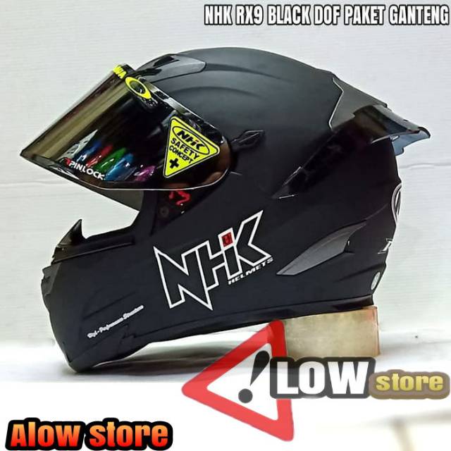 Helm NHK RX9 Paket Ganteng solid | Shopee Indonesia