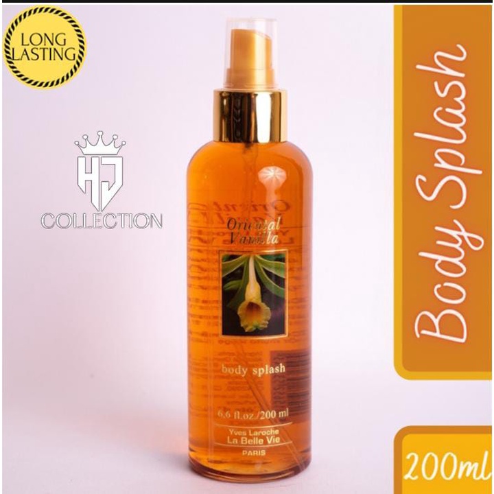 Parfum wanita Yves Laroche Oriental Vanilla Body Splash 200ml