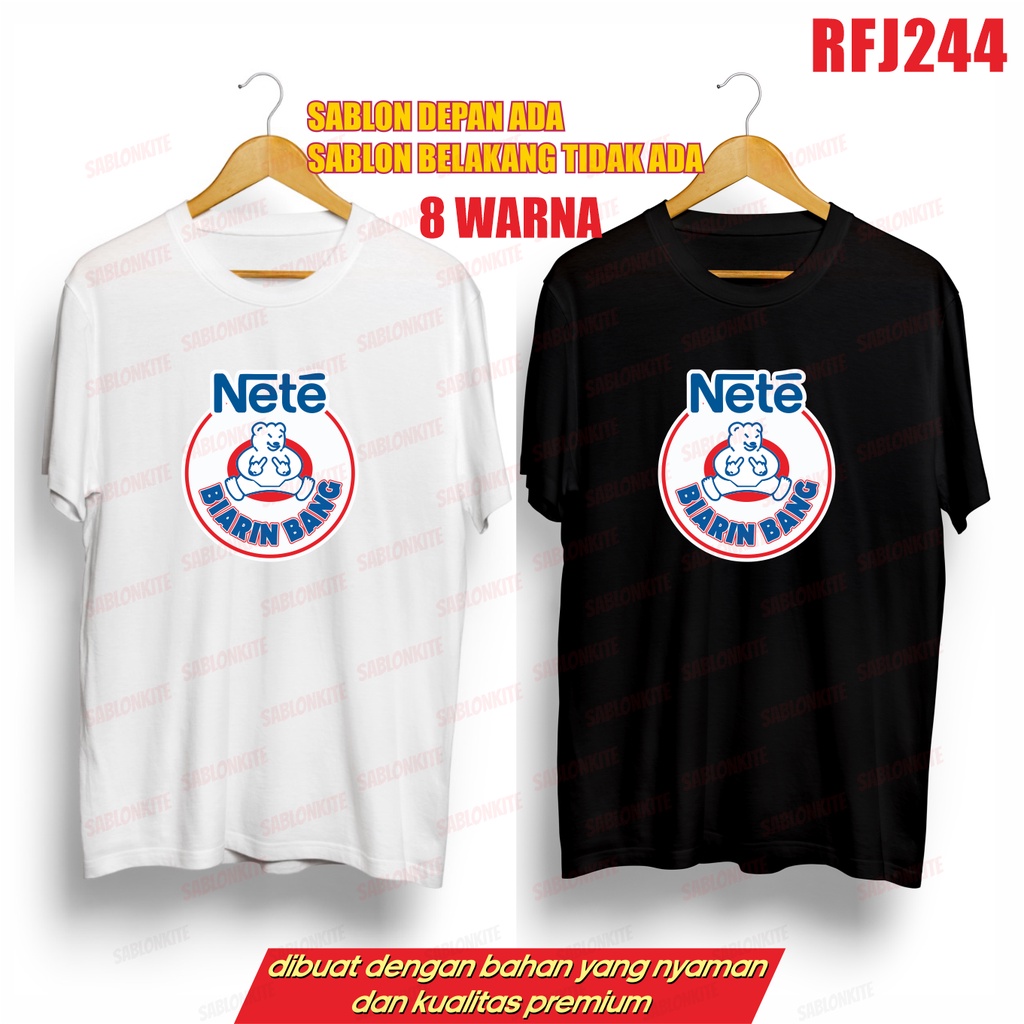 MURAH!!! KAOS PLESETAN BIARIN BANG RFJ244