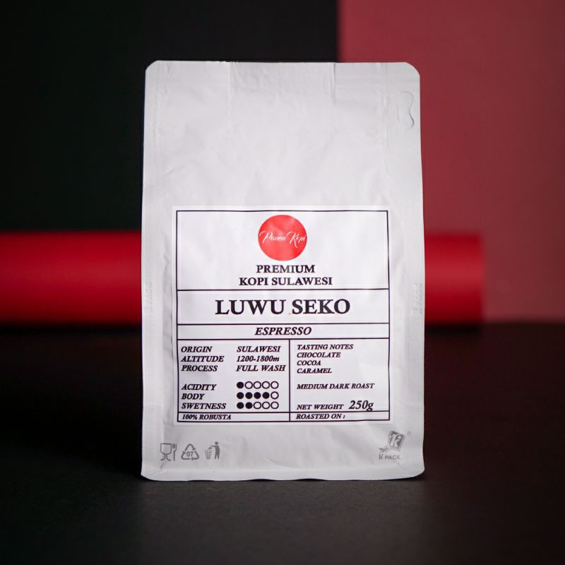 

Kopi Robusta Seko 1 kg (Espresso)