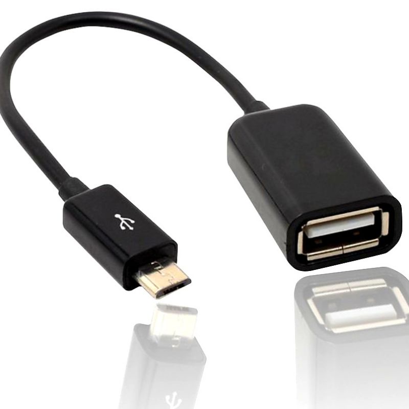 Converter OTG USB ke micro USB