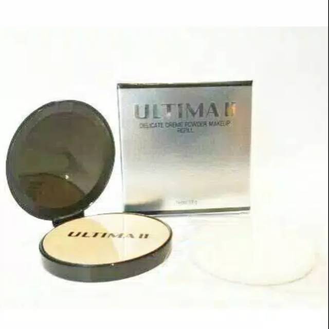 Ultima II Delicate Creme Powder Makeup Two Way Cake Bedak Padat Refill