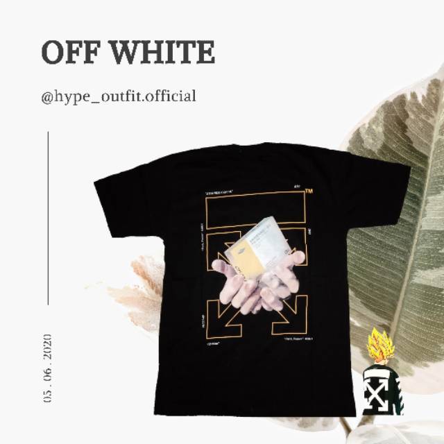 KAOS PRIA OFF WHITE