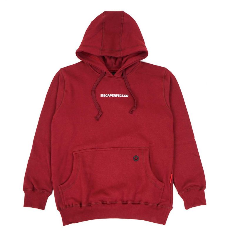 Hoodie Escaperfect Warna Maron