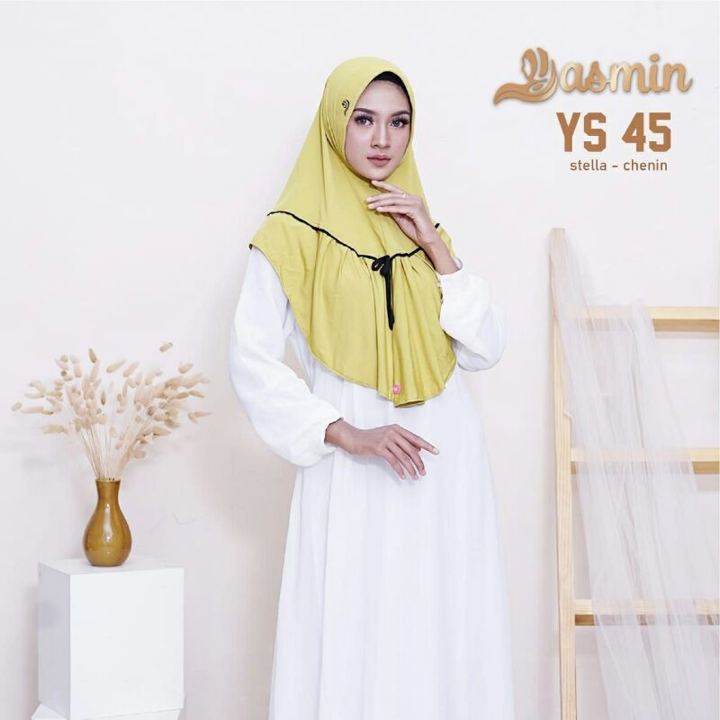 Jilbab Instan Callista Yasmin Hijab Ys 45 jilbab bergo ped