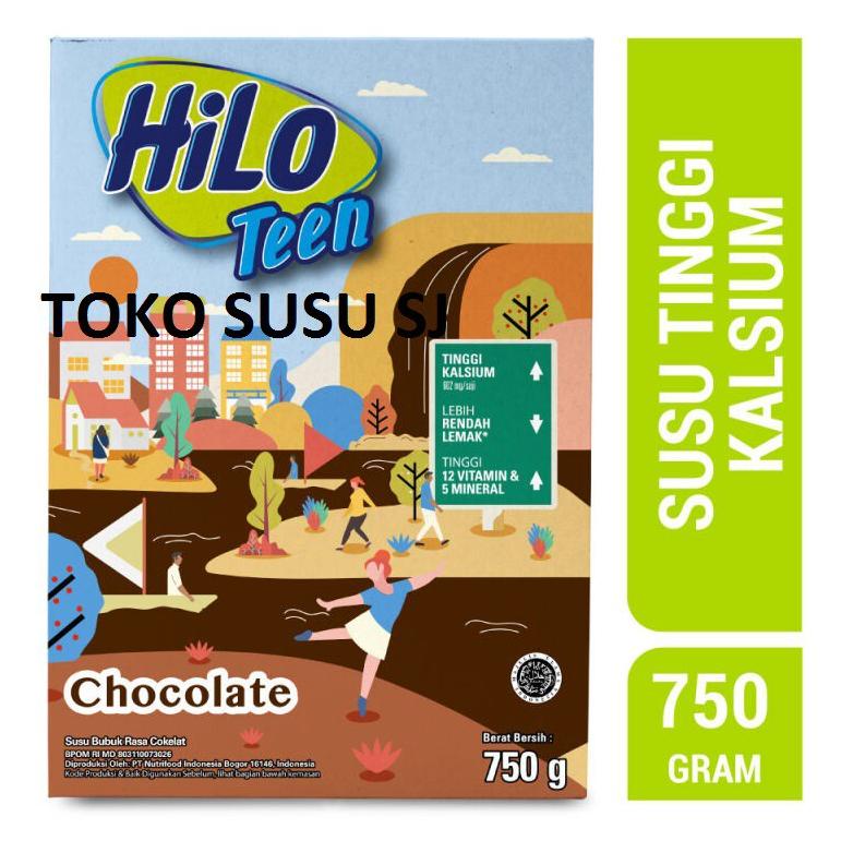 

[KODE PRODUK YQ6LI8369] HILO TEEN VANILLA CARAMEL CHOCOLATE 750 gram /750GR/VANILA/COKLAT