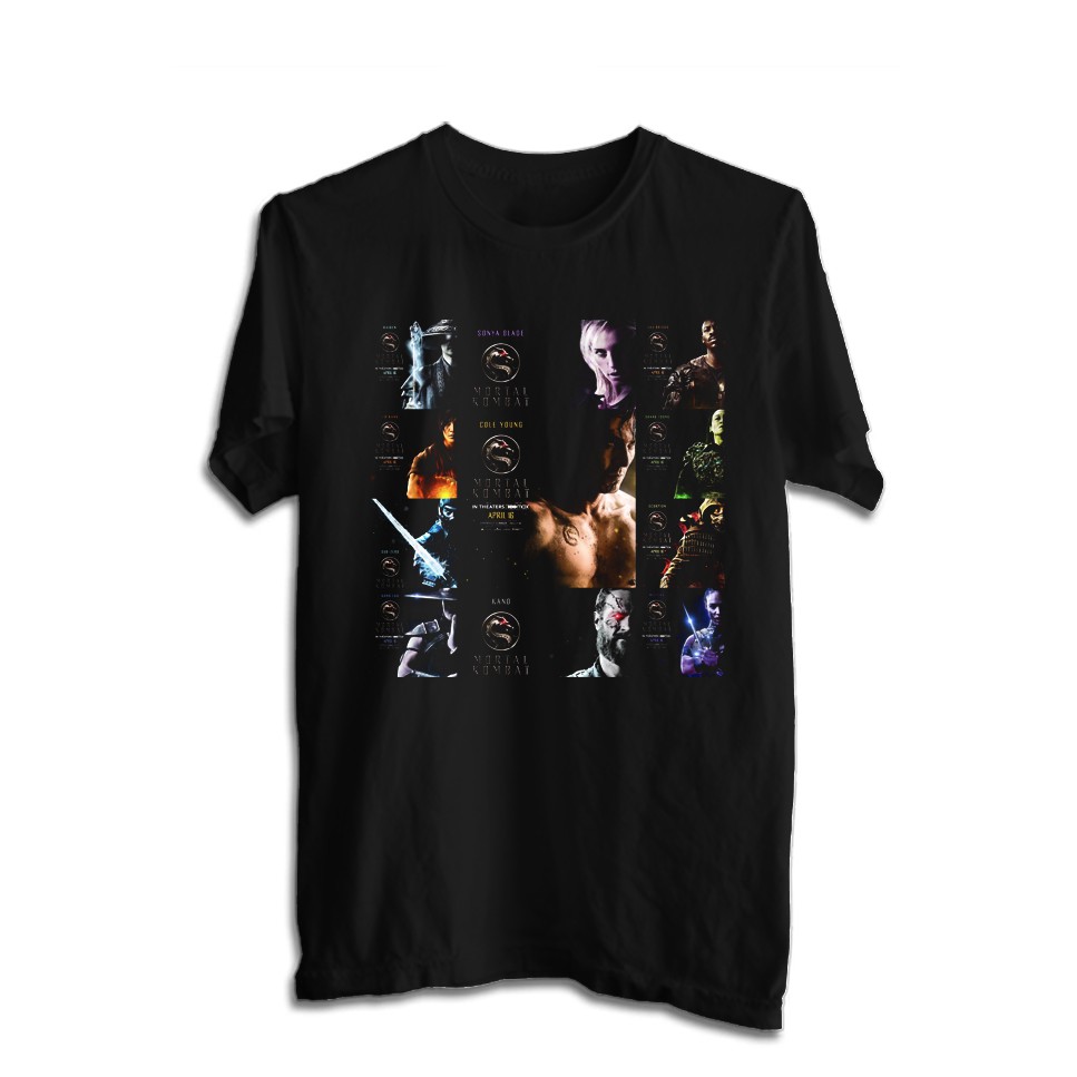 KAOS MORTAL KOMBAT TSHIRT FILM MORTAL KOMBAT 3