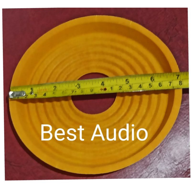 Demper speaker 15inch 15 inch kuning diameter 18.2cm voice 50mm tinggi 15mm