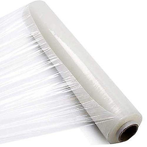 Plastik Wrapping Ukuran 50cm x 200 M Strecth Film Plastic Wrap Untuk Lapis Paket Barang Kardus Tahan Air