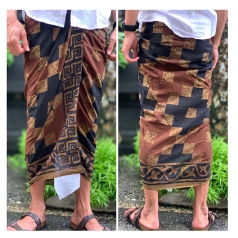 Couple Indigo || Kamen & Selendang Indigo Bali-Saput Indigo D