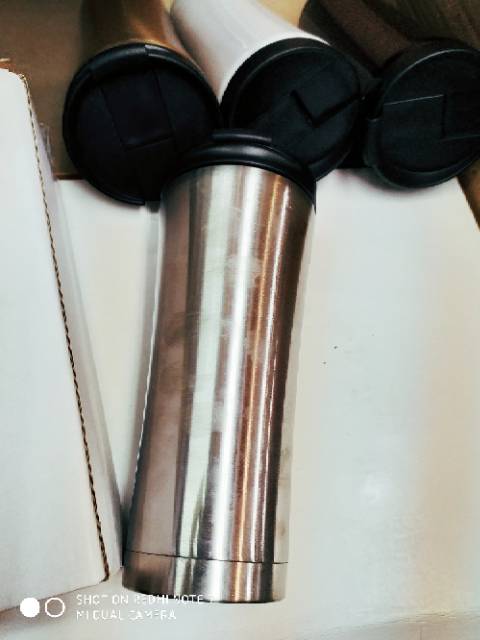 Tumbler Stainless Polos Model Mug Starbucks 500 ML