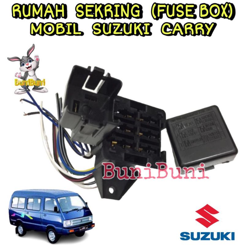 Fuse Box / Rumah Sekring Sikring Untuk Mobil Suzuki CARRY EKSTRA 1.0 / ST100