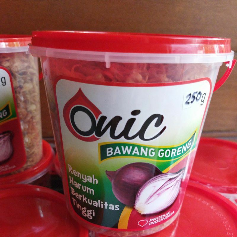 

Onic Bawang Goreng Sumenep 250 gram