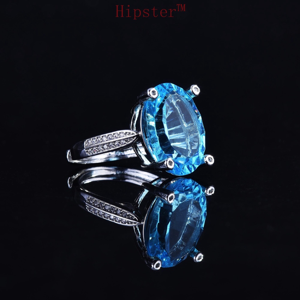 Sapphire Ring Temperament Amethyst